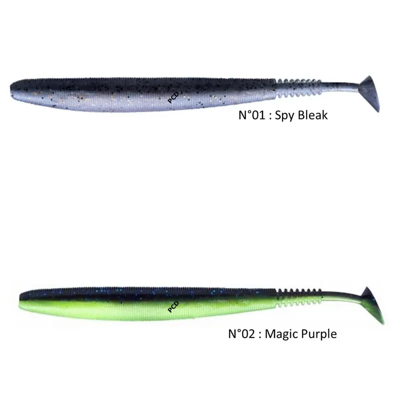 Prix Cassé Leurres Souples Illex Magic Z Shad 80 Par 7