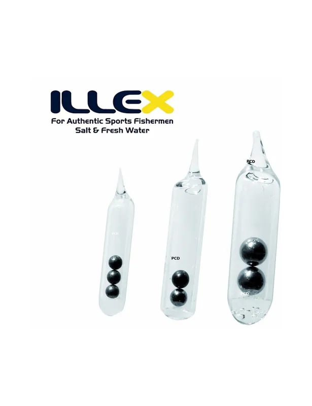 BILLES SONORES ILLEX GAMBIT GLASS RATTLE 3MM PAR 10 Bon Marché