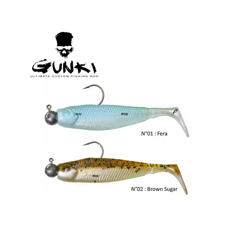Soldes LEURRES GUNKI BOX G BUMP PRE-RIGGED 8CM PAR 28