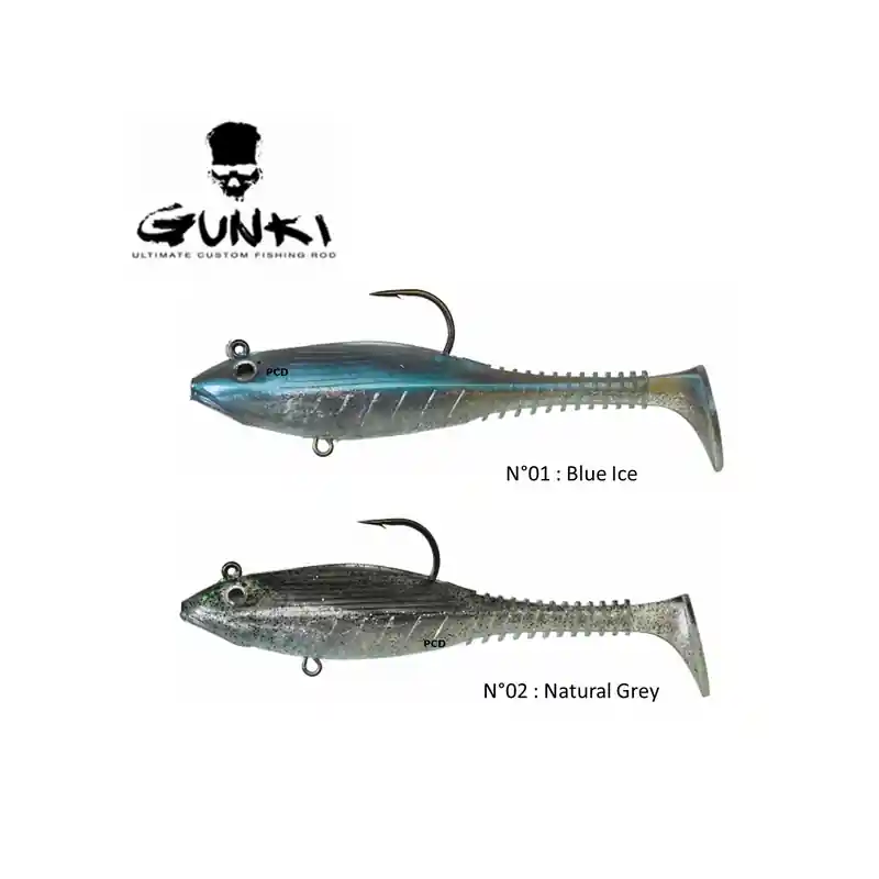 Achetez Aujourd&rsquo;hui LEURRES SOUPLES GUNKI BOX GRUB FREE 9CM PAR 40