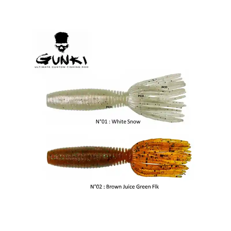 Affaire À Saisir LEURRES SOUPLES GUNKI MEDUSA 100 10CM PAR 6