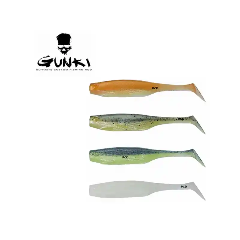 Prix Promo KIT LEURRES SOUPLES GUNKI PEPS CLEAR WATER 2 9CM PAR 4