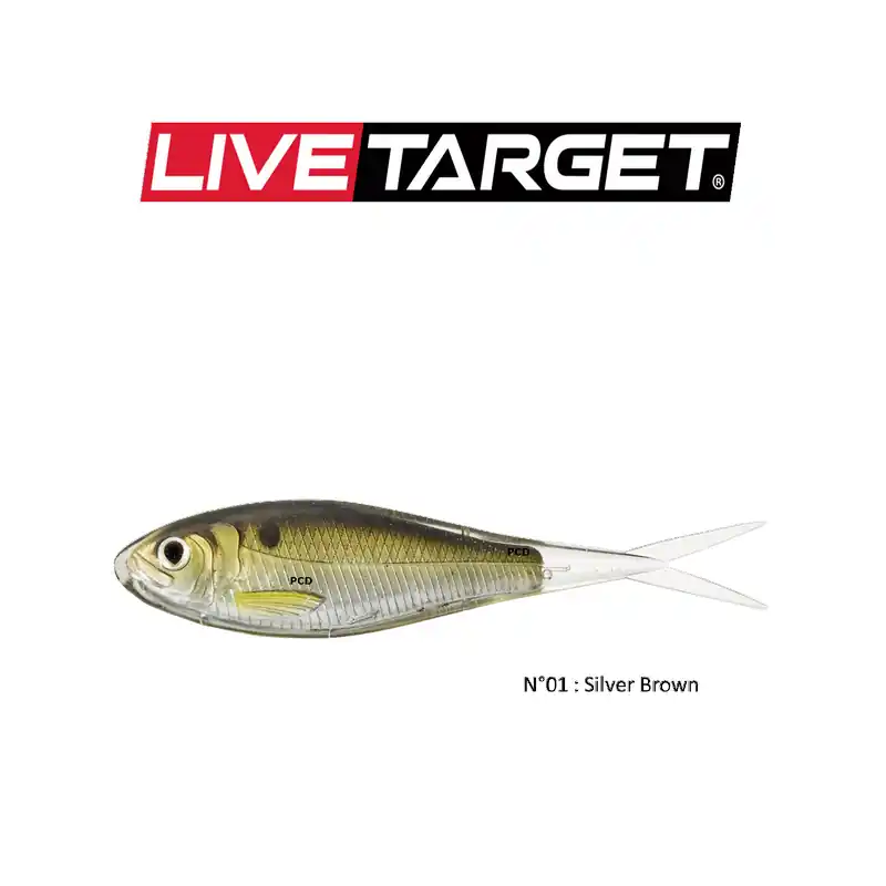 Soldes LEURRES SOUPLES LIVE TARGET SKIP SHAD 9CM