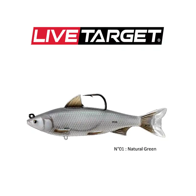 LEURRES SOUPLES LIVE TARGET SWIMBAIT HITCH 15CM Meilleure Vente