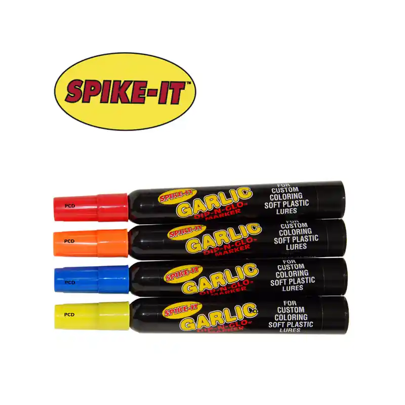 PACK 4 FEUTRES POUR LEURRES SPIKE-IT PARFUM AIL Meilleure Vente