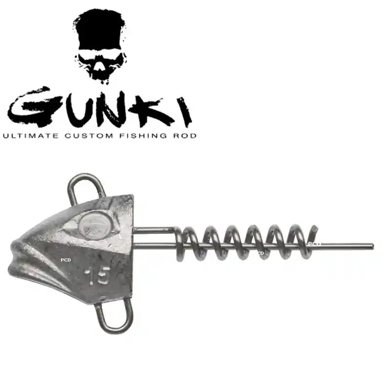 TETES PLOMBEES GUNKI G‘FISH SCREW NEUTRAL IN THE BOX Authentique