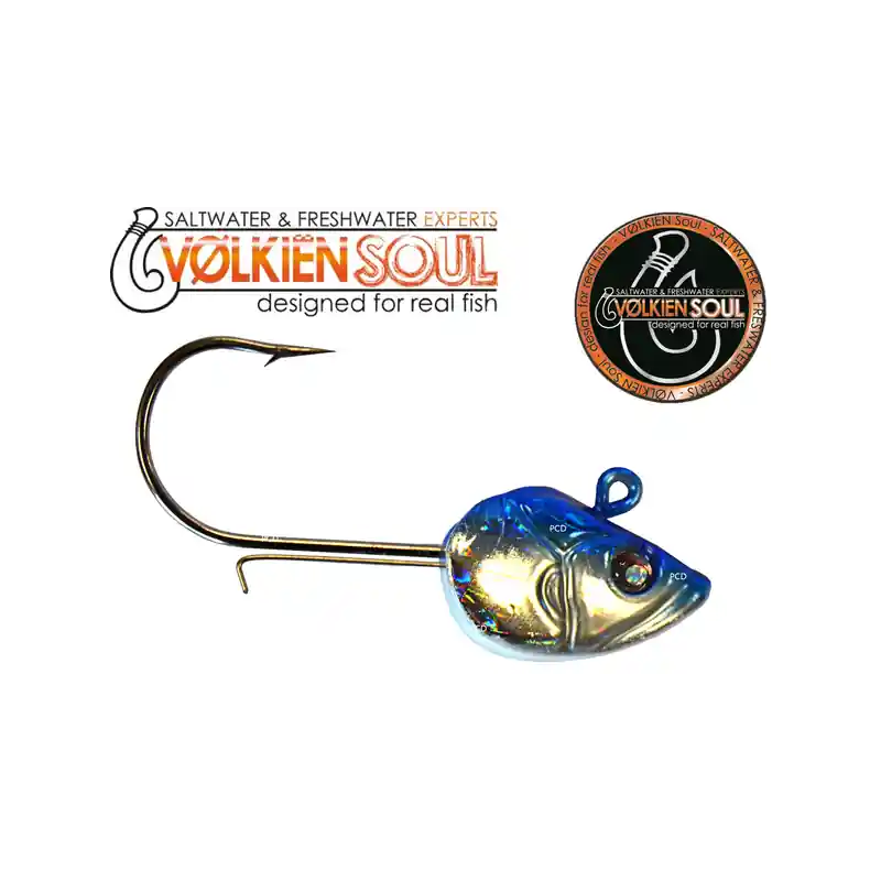 Haute Qualité TETES PLOMBEES VOLKIEN SOUL SKULL FIXE PAR 2