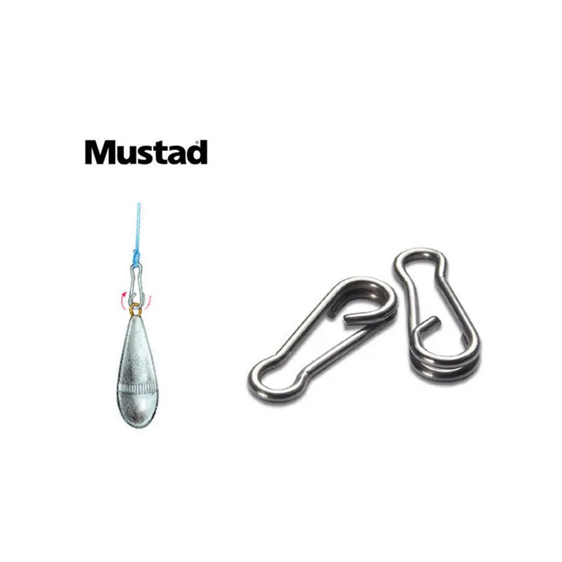 Quantité Limitée AGRAFES MUSTAD RAPIDE HAWAÏENNE PAR 6