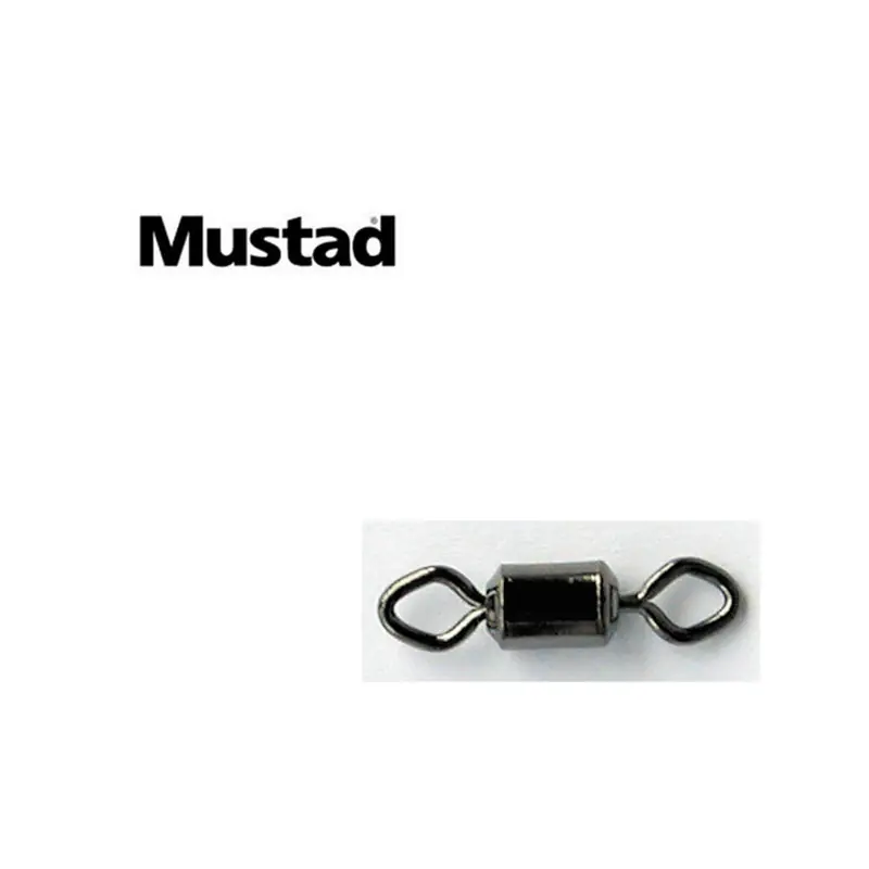 EMERILLONS MUSTAD ROLLING NOIR OEILLET DIAMANT PAR 10 Satisfait Ou Remboursé