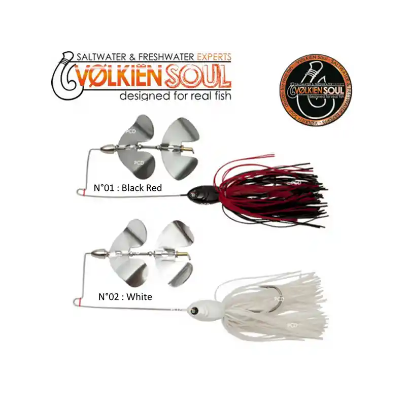 Produit De Marque LEURRES BUZZBAIT VOLKIEN SOUL HURRICANE BZ 14G