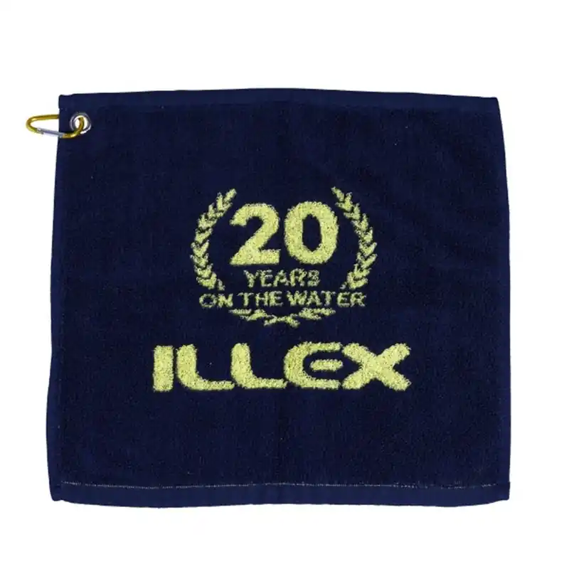 Serviette Illex Bleue et Jaune Promotion