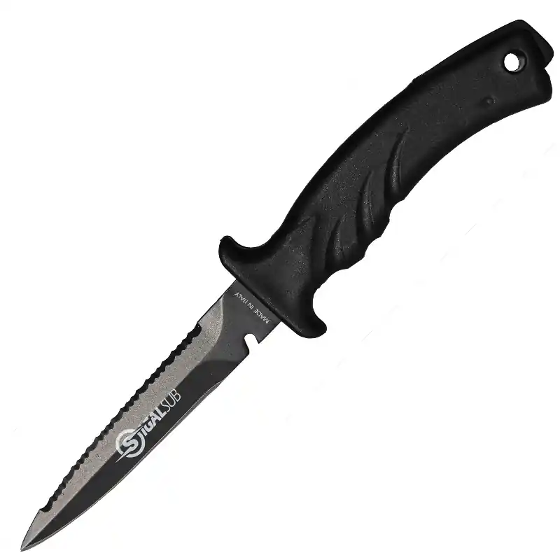 Couteau Sigalsub Torpedo Black 23 cm Usine Directe