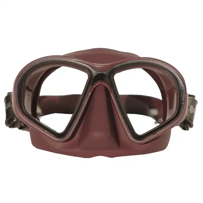 Livraison Express Masque de chasse sous marine en apnée Sigalsub Mate Brown antireflet