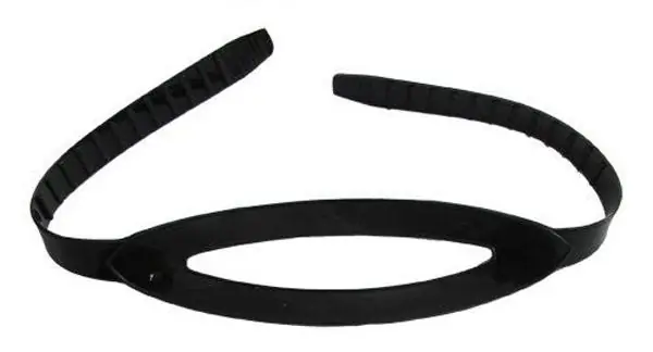 Offre Du Jour Sangle pour masque silicone noir – 18 mm