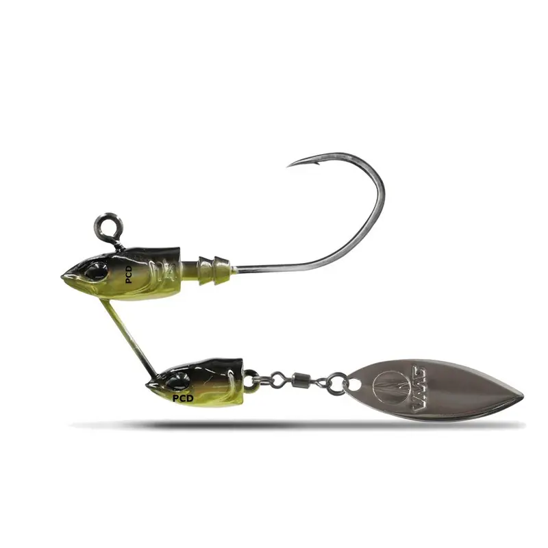 Remise Têtes Plombées VMC Twin Jig Green Par 2