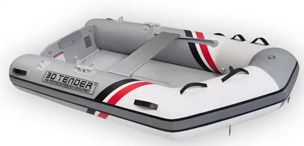 Annexe bateau pneumatique 3D Tender Twin V-Shape 180 Grise Retour Gratuit