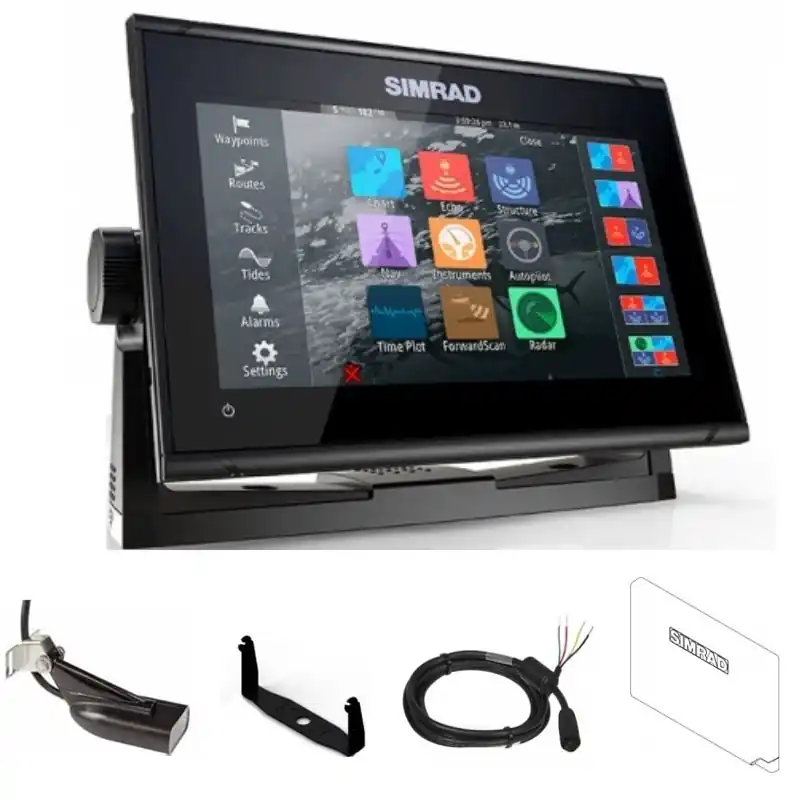 Sondeur GPS Simrad GO9 XSE + Sonde HDI Meilleure Vente