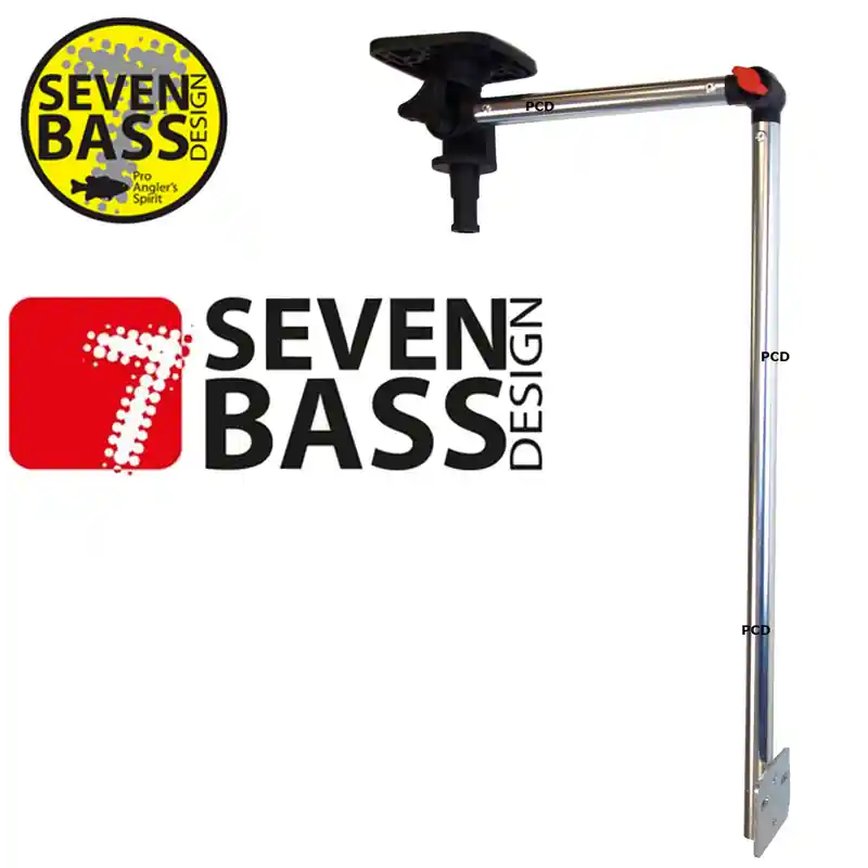SUPPORT ECHOSONDEUR PLUG&GO 360 SEVEN BASS Petit Prix