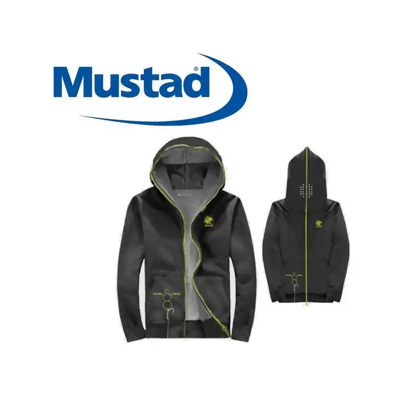 SWEAT SHIRT MUSTAD A CAPUCHE ZIP Dernier Modèle