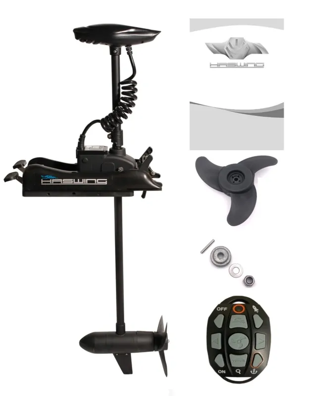 Vente Directe Moteur électrique avant bateau Haswing Cayman 55 GPS G1.6 – Télécommande