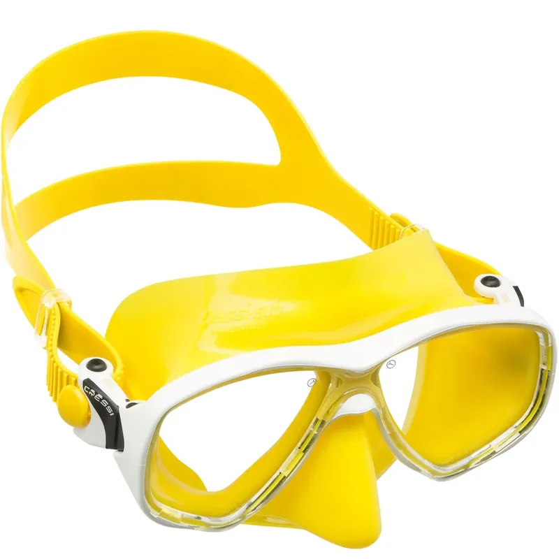 Expédié Aujourd&rsquo;hui Masque de plongée sous marine Cressi Marea Jaune