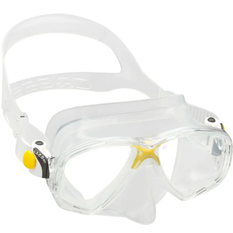 Masque de plongée sous marine Cressi Marea Jaune/Transparent Marque