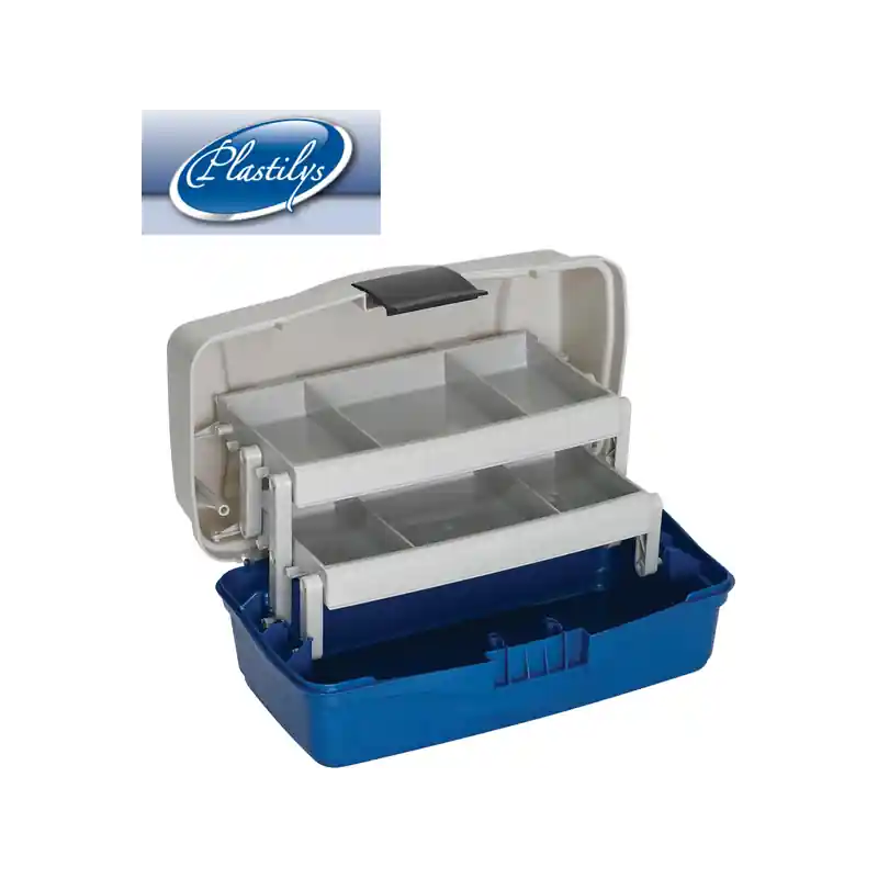 Acheter En Ligne BOITE DE PECHE PLASTILYS 2 PLATEAUX PIVOTANTS