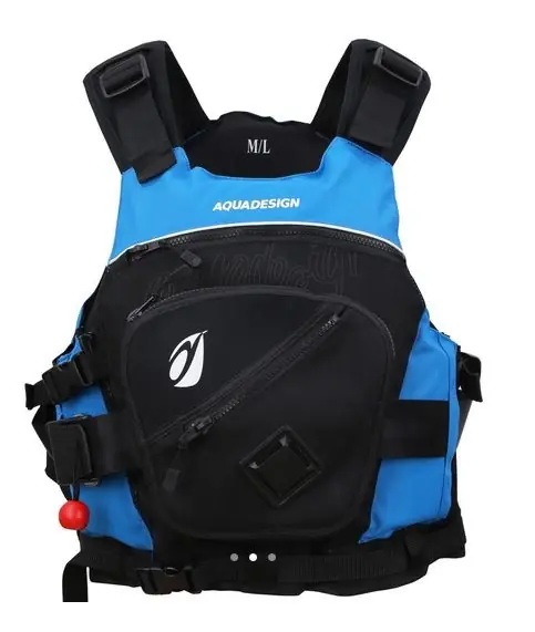Pas Cher Gilet kayak Aqua Design Upano Moniteur Bleu