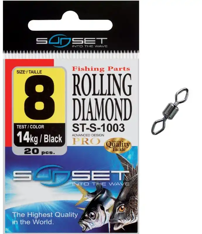 Bon Plan Emerillon Sunset Rolling Diamond ST-S-1003