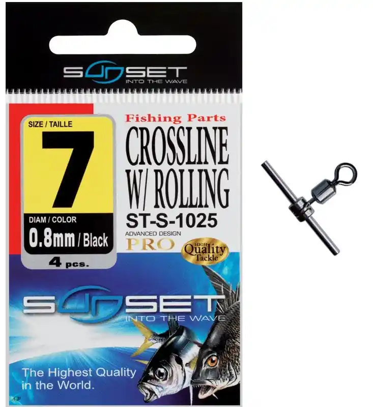 Emerillon Sunset Rotatif Crossline w/rolling ST-S-1025 Prix Bas