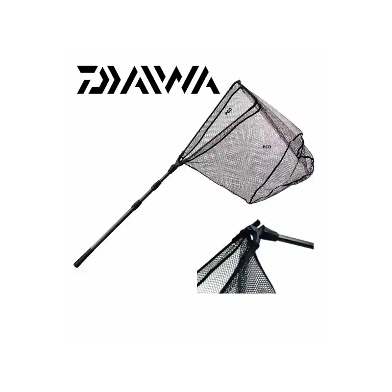 Solde EPUISETTE DAIWA CAOUTCHOUC 150CM MAILLE 6MM CADRE 60CM