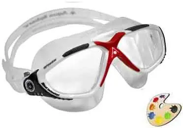 Petit Prix Masque de Natation Aqua Sphère Vista Transparent