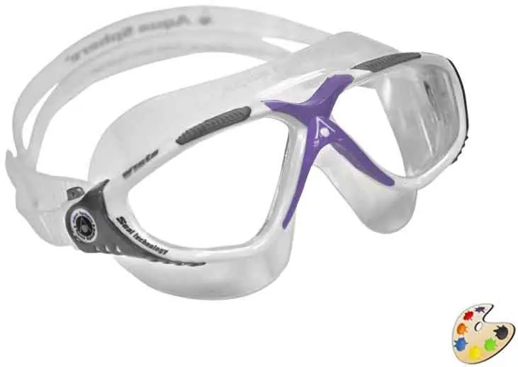 Masque de Natation Aqua Sphère Vista Transparent Lady Prix Réduit