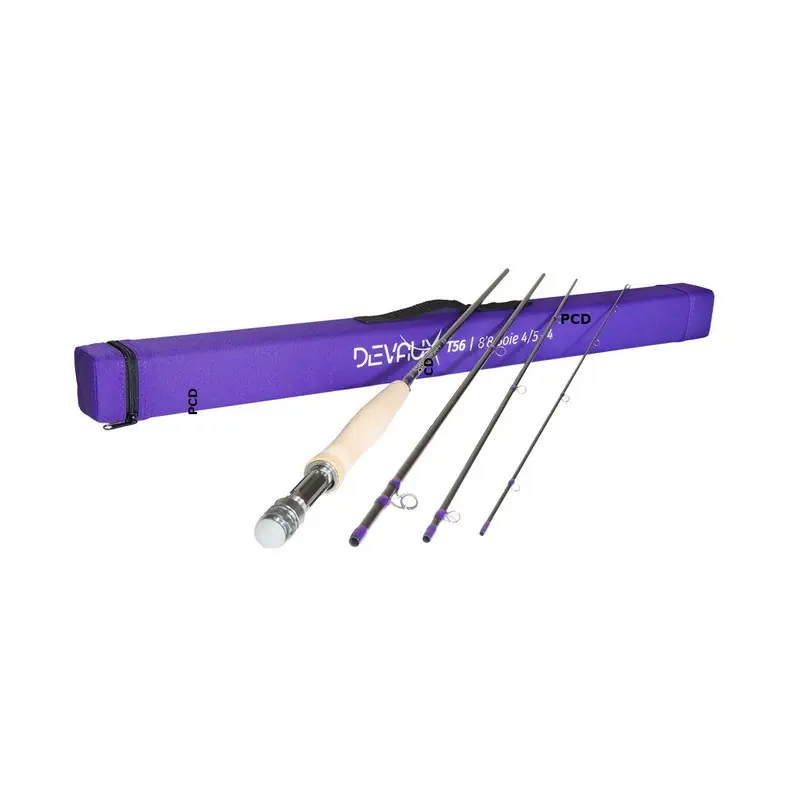 Canne Mouche Devaux T56 8 Pieds 8 Soie 3/4 4 Brins Achat Immédiat