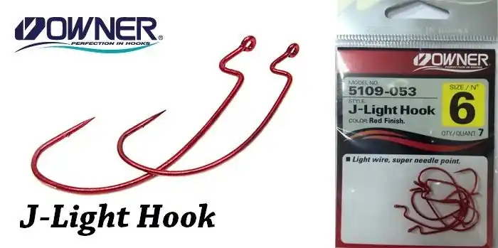 Soldes Hamecon Owner Texan J-Light Hook n1