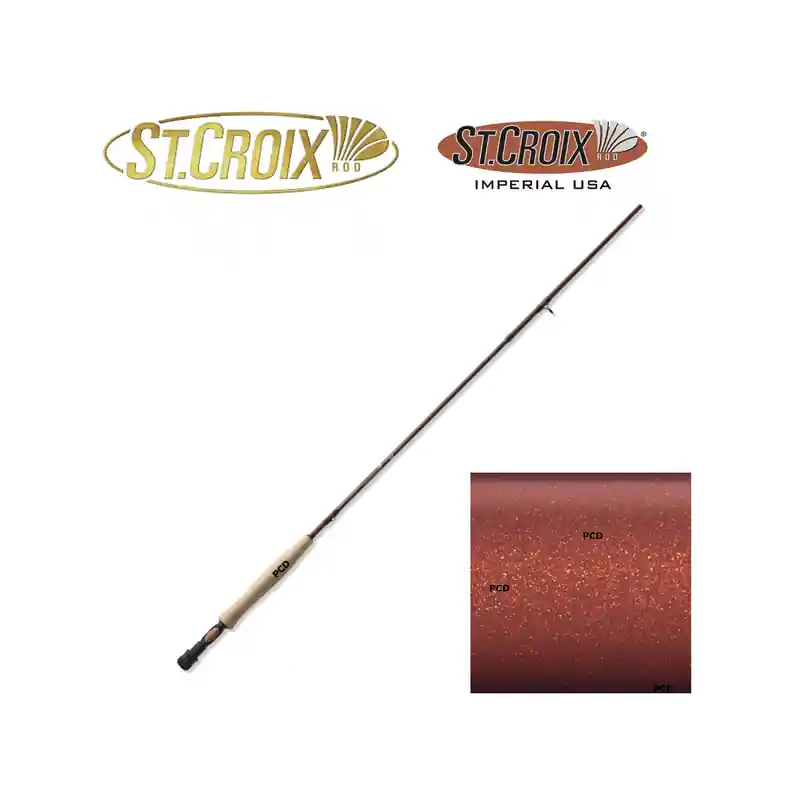 CANNE MOUCHE ST CROIX IMPERIAL USA 9 PIEDS SOIE 6 4 BRINS Commander Maintenant