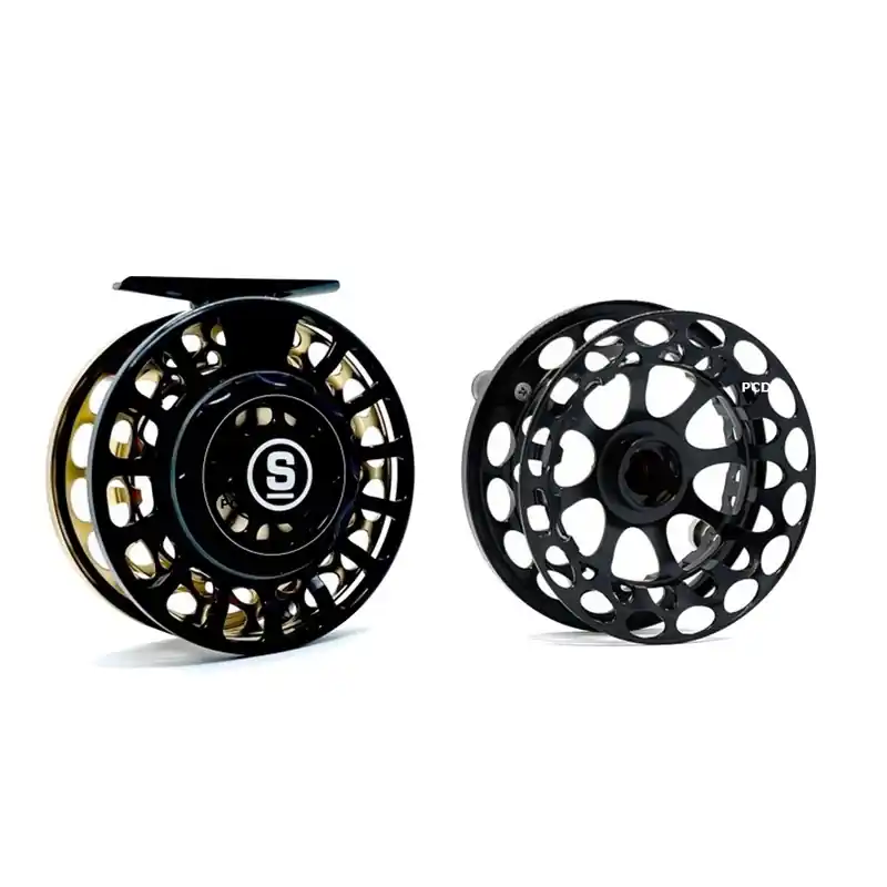 Prix Réduit Pack Moulinet Mouche Sempé Crid Black-Gold 57 Et Bobine Supplémentaire
