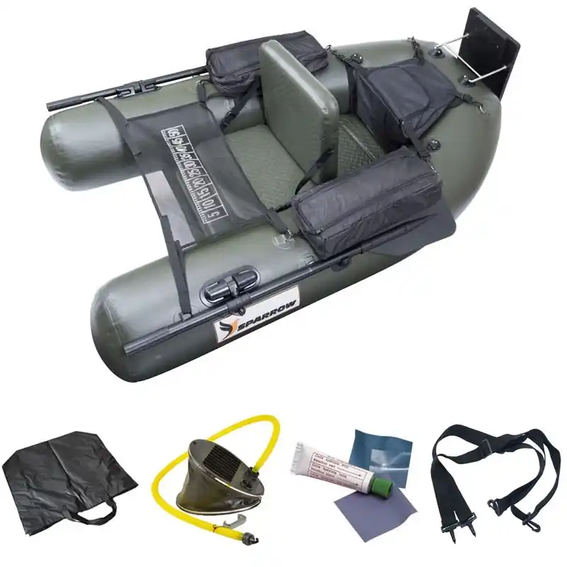 Float tube Jmc Sparrow Expédition Olive Bon Plan