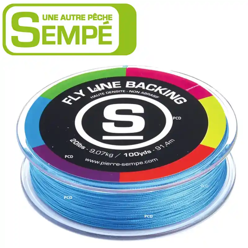 BACKING SEMPE BACKING LINE 20LBS 100YDS BLEU Bon Plan