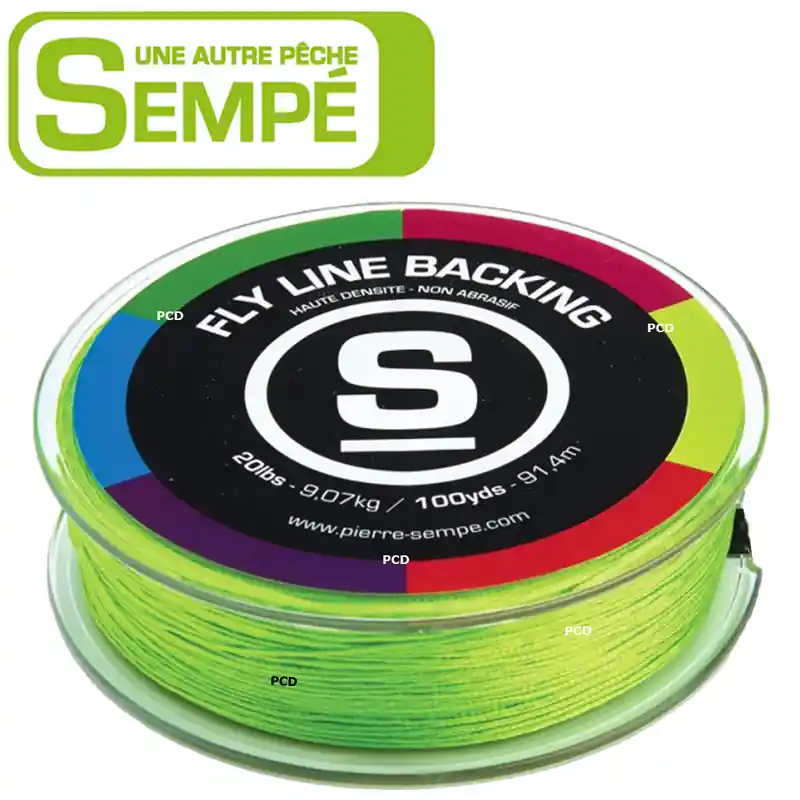 Solde BACKING SEMPE BACKING LINE 20LBS 100YDS VERT