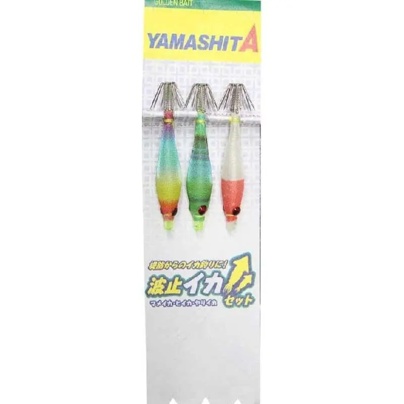 Dernière Chance Set 3 Turlutte Yamashita Tataki Fishing Oppaï