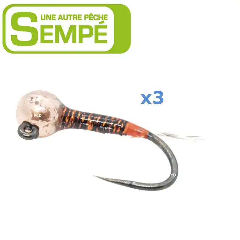 MOUCHE SEMPE PERDIGONE BILLE TUNGSTENE RC PAR 3 Acheter Direct