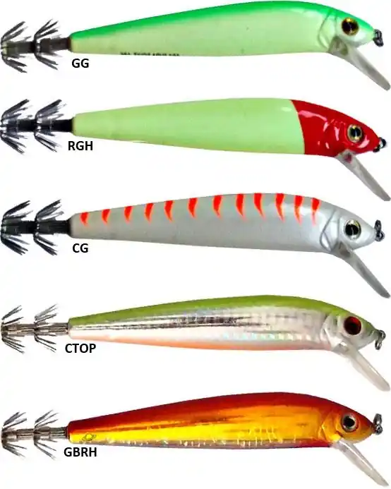 Prix Cassé Turlutte Squid Master Ika Trolling 10,5cm