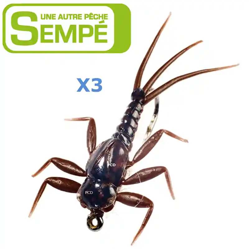MOUCHE SEMPE NYMPHE DE MAI CHOCOLAT NON LESTEE H14 PAR 3 Produit De Marque