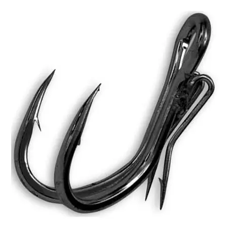Hameçon Double Black Cat Ghost Vente Flash