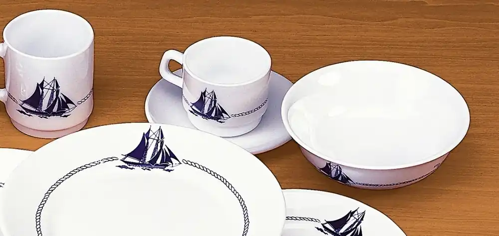 Assiette plate Plastimo Goëlette x6 Petit Prix