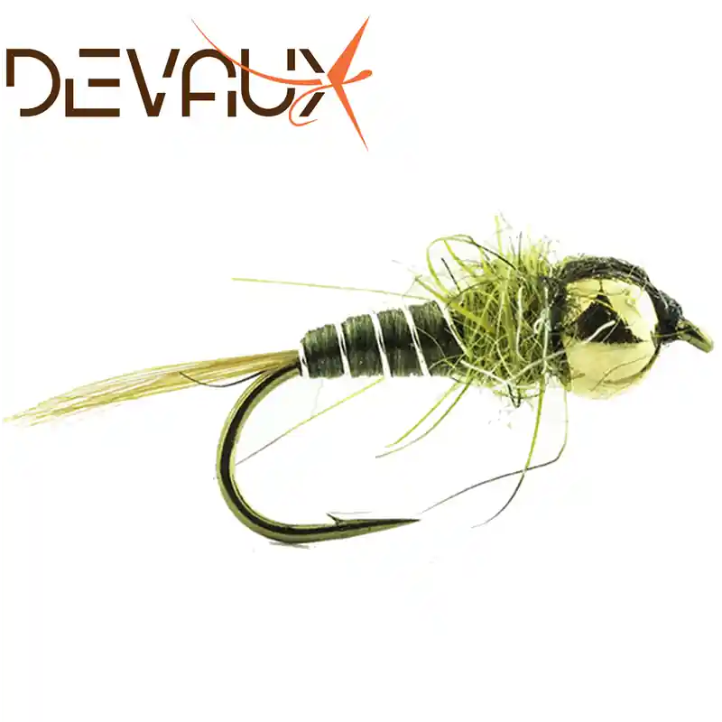 MOUCHE DEVAUX NYMPHE AVEC BILLE LAITON JBNB02 PAR 3 Pas Cher
