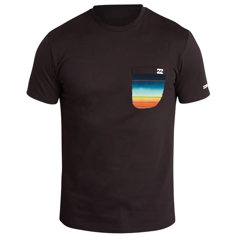 Super Prix T-Shirt Billabong Homme Team Pocket manches courtes – Black – 2018