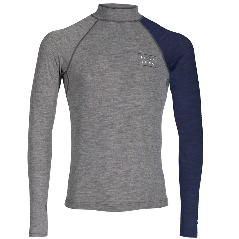 Surf shirt Billabong Contrast ls – Grey – 2018 Meilleur Prix