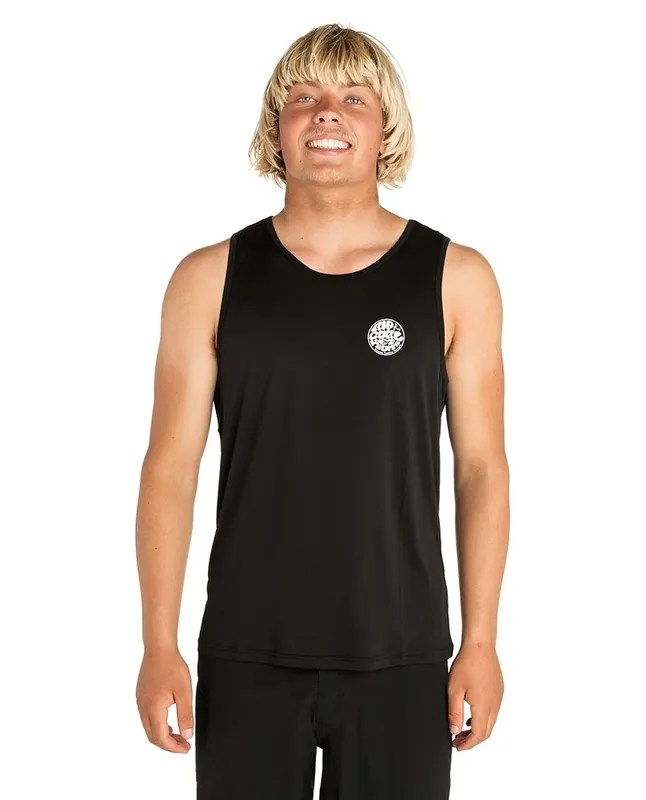 Dernière Chance Débardeur en lycra homme Rip Curl Surflite – Noir